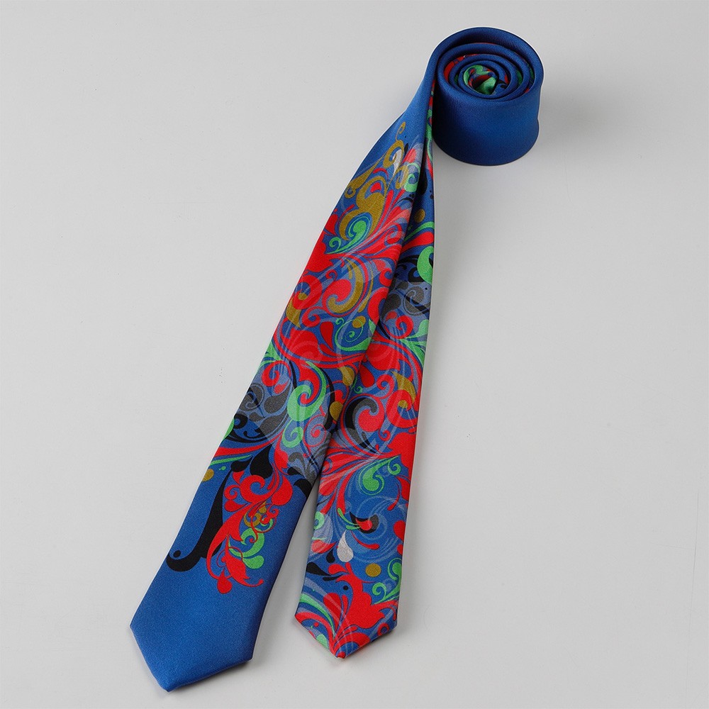 デザインネクタイ　PSYCHEDELIC TREE