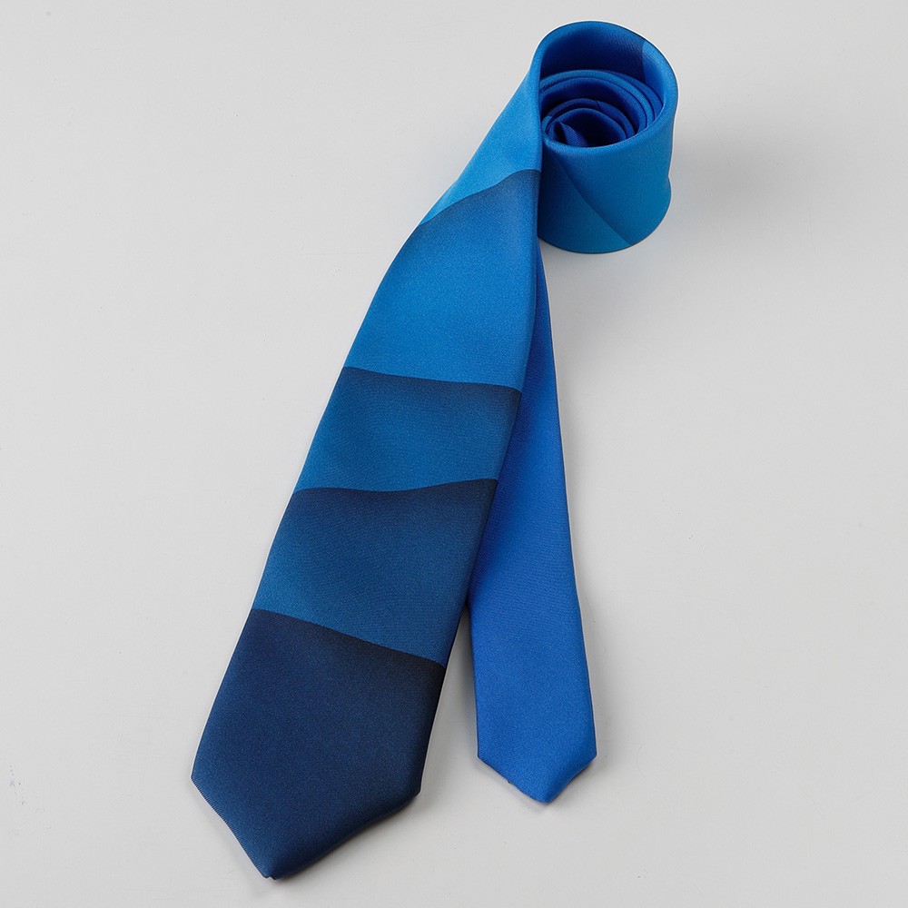 デザインネクタイ BLUE DRAPE