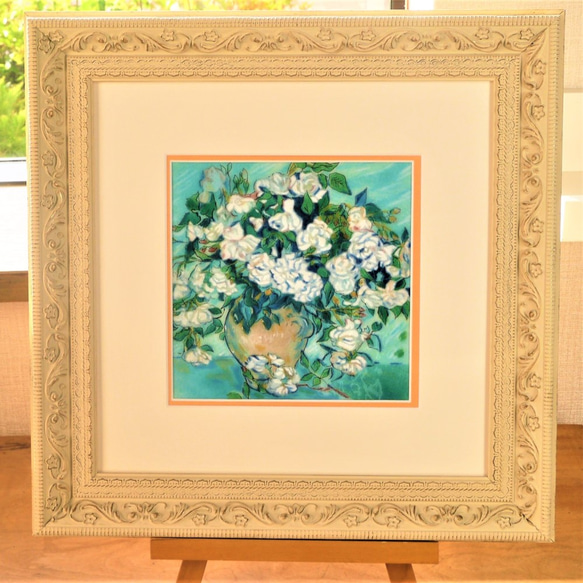 ゴッホの白い薔薇 その他アート 七彩工房 nanasaikobo 通販 9778562