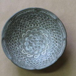 三島輪花鉢 2枚目の画像