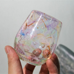 手作りガラス　～夢見〈ぐいのみ〉～　 2枚目の画像