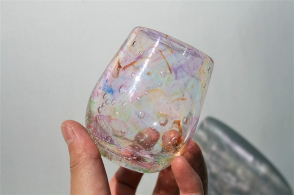 手作りガラス　～夢見〈ぐいのみ〉～　 2枚目の画像