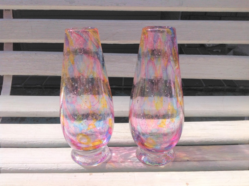 手作りガラス　～夢見〈花器〉～