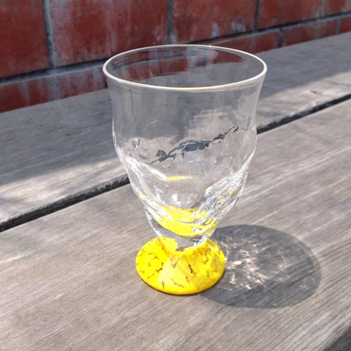 手作りガラス Ice glass〈yellow〉 グラス 小樽 ilponte 通販 9788748