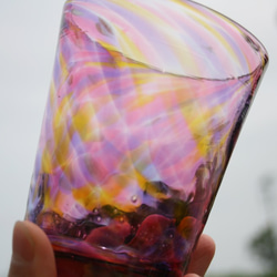 手作りガラス　sparkle 〈pink〉 5枚目の画像