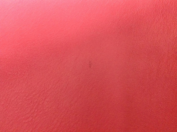 珍しい！ エゾシカ革 (蝦夷鹿) 原皮 ピンク A3サイズ  小さなバックも作れる余裕の大きさ！ 3枚目の画像