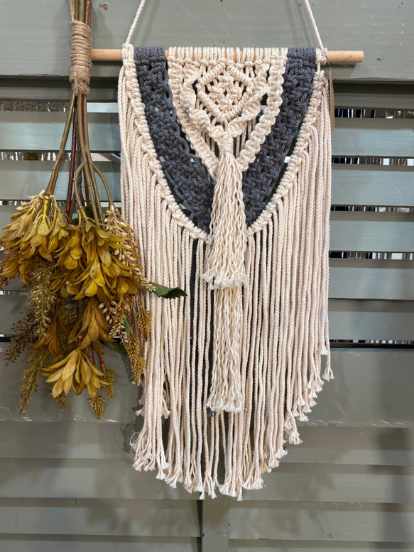 マクラメタペストリー デコレーションマクラメ コットン 装飾 壁飾り