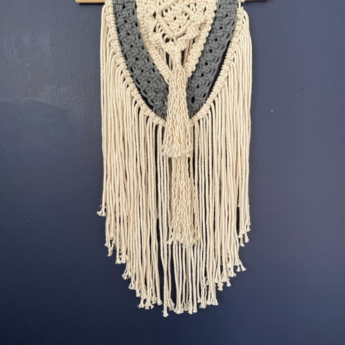 マクラメタペストリー デコレーションマクラメ コットン 装飾 壁飾り