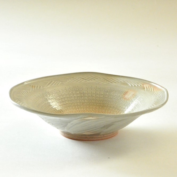 京焼　三島手「小鉢」　宮里絵美作　陶器 4枚目の画像