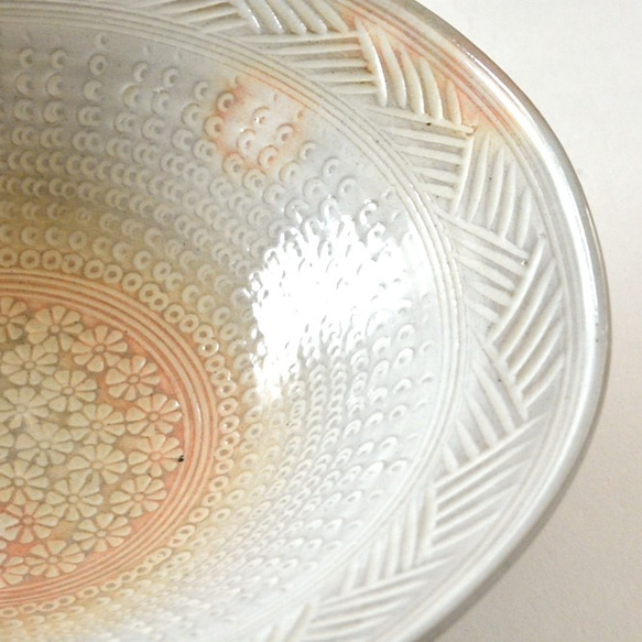 京焼　三島手「小鉢」　宮里絵美作　陶器 6枚目の画像