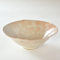 京焼　三島手「花形小鉢」　柴田窯作　陶器 1枚目の画像