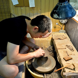 京焼「瓢箪形徳利セット」柴田恭久作　陶器　酒器 8枚目の画像