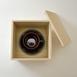 京焼「竹節緑釉珈琲碗皿」　柴田恭久作　陶器 10枚目の画像