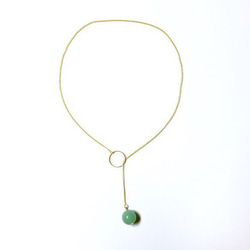 rin stone necklace (aventurine) 1枚目の画像