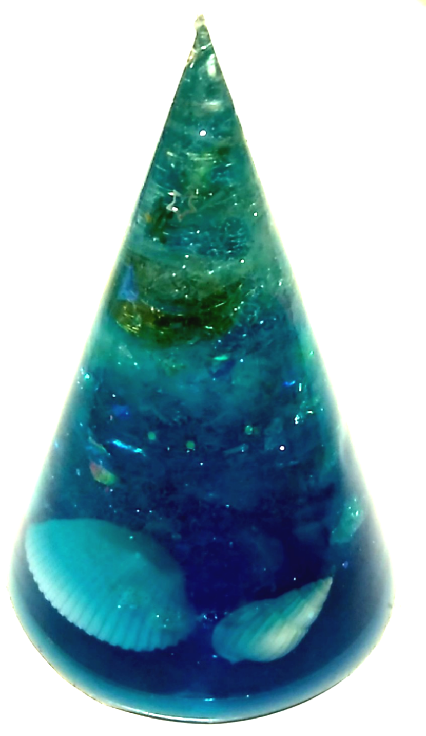 海の女神と天使のオルゴナイト