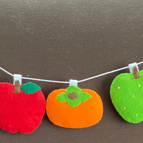 秋の実りガーランド