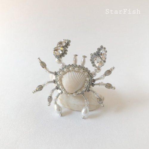 新品未使用✨【スワロフスキー】OCEAN BROOCH CRAB カニブローチ 新品未使用✨【スワロフスキー】OCEAN BROOCH CRAB カニブローチ