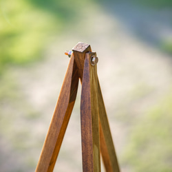 【木製　イーゼル】結婚式 ウェディング ウェルカムボード   インテリア 三脚 写真立て 5枚目の画像