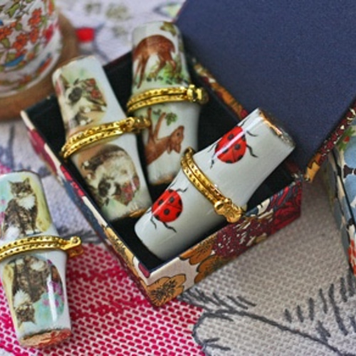 てんとう虫のニードルケース・針入れ（イギリス）｜ヴィンテージ