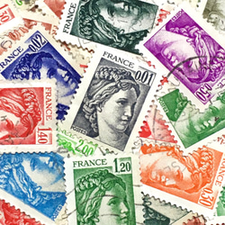 法國郵票瑪麗安（薩賓）15枚（外國郵票/舊郵票）| 古董/復古 第1張的照片