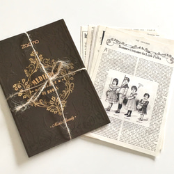 Antique Journal / Antique Foreign Book Design Paper Set 10 ｜ Wra 第3張的照片