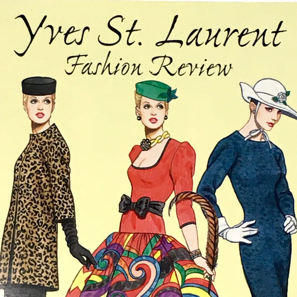 時尚紙娃娃 Yves Saint Laurent (YSL) 紙裝扮娃娃 | Vintage Antique USA 第2張的照片