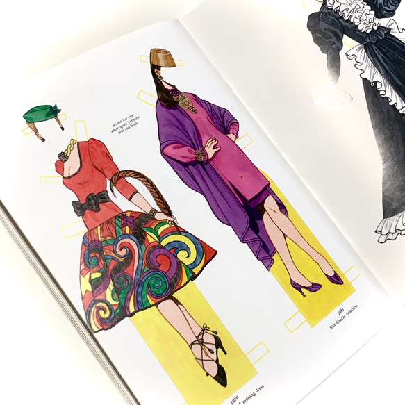 時尚紙娃娃 Yves Saint Laurent (YSL) 紙裝扮娃娃 | Vintage Antique USA 第8張的照片
