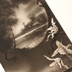 アンティークポストカード 3枚セット バラ・カサブランカ（ユリ）・パンジー（ビオラ）・ダリア｜フランス 8枚目の画像