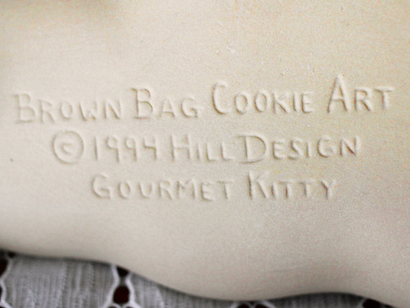 【 Brown Bag 】ネコのコックさん クッキーモールド・チョレートモールド｜未使用・ヴィンテージ（USA） 3枚目の画像