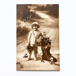 ヴィンテージ・アンティークポストカード4種セット（フランス） 4枚目の画像