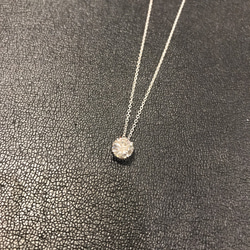 GIA鑑定書付き　ダイヤモンド　ネックレス　プチネックレス　一粒石　ダイヤネック 2枚目の画像