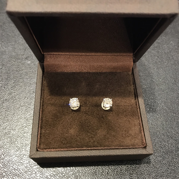 PT 0.5ct ダイヤモンドピアス ダイヤピアス 一粒石 ピアス（スタッド  