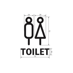 ピクトサイン_TOILET(男女) 2枚目の画像