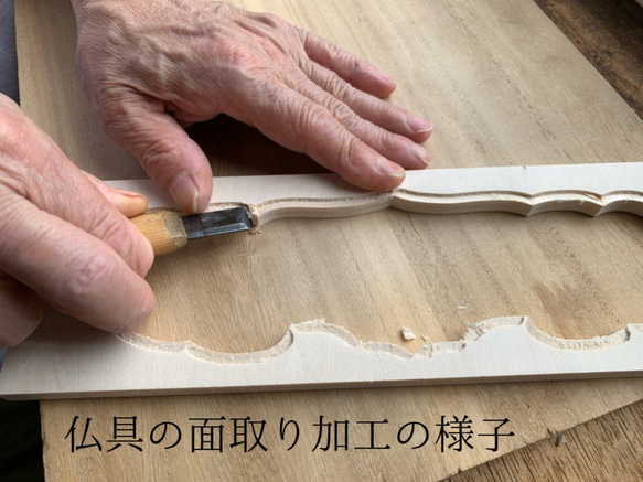 手描き京彩色　木製テイッシュケース　「彩の力」 10枚目の画像