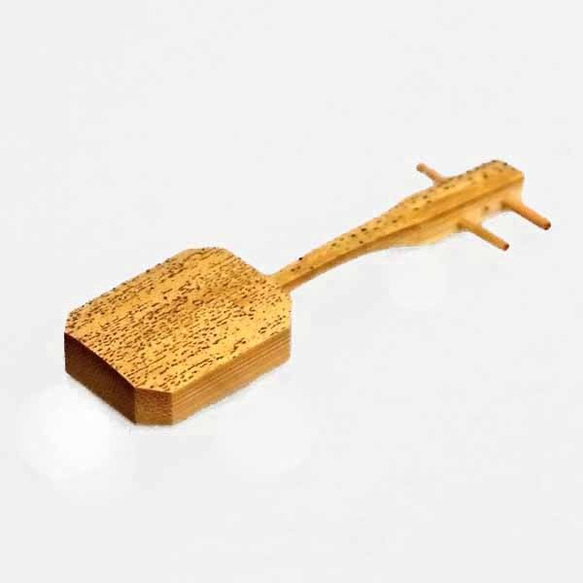 遊び心満載 京都の竹製箸置 三味線箸置 箸・箸置き takeyasan 通販