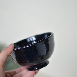 お茶碗・瑠璃色 3枚目の画像