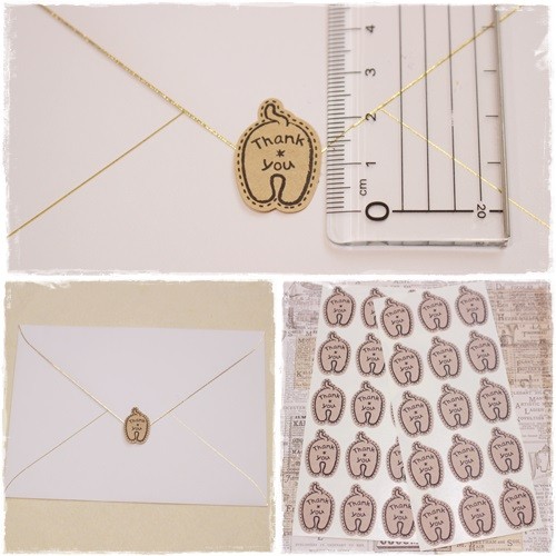 猫のおけつサンキューシール120枚☆ シール chiiiineko 通販 9701227