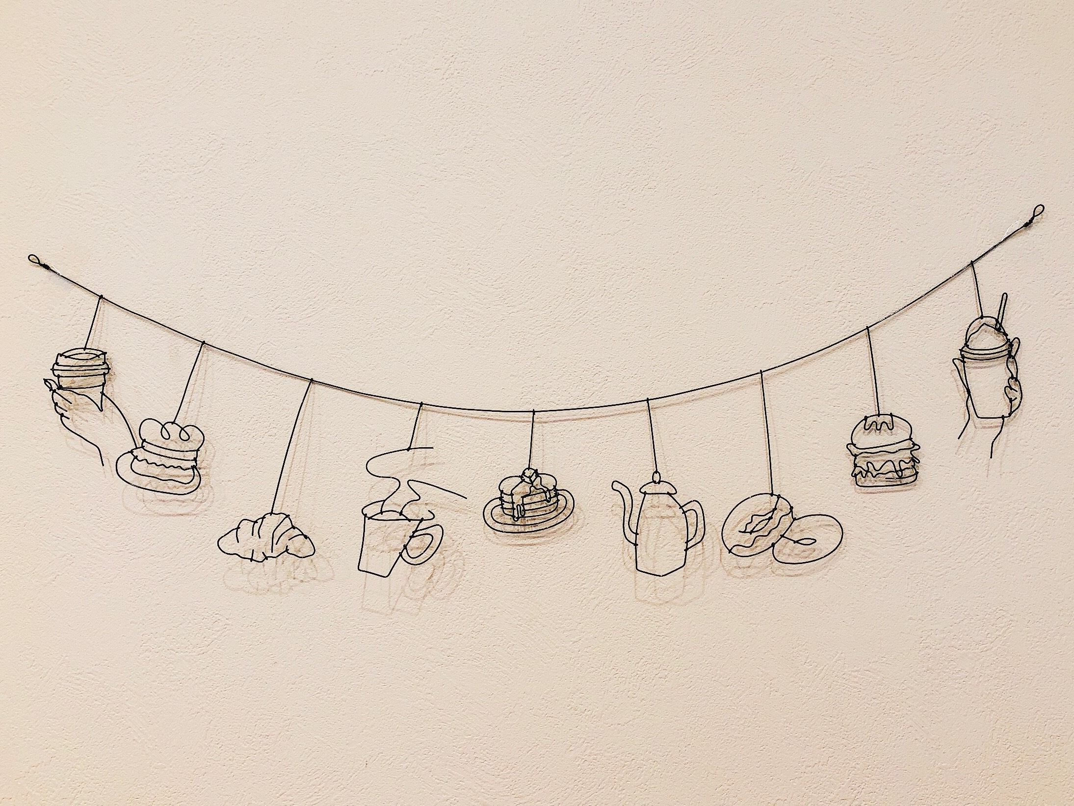 【オーダー受付専用ガーランド】ワイヤークラフト・ガーランド 再販】ワイヤークラフト ガーランド(受注製作) ガーランド c