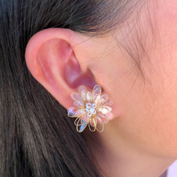 antique flower〔earring〕(受注製作) 4枚目の画像