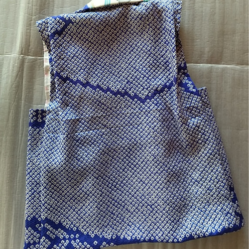 初節句 お食い初め用の正絹総絞りの被布 ベビー服 着物大好きばあば