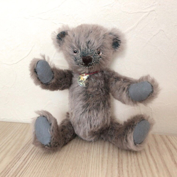 テディベアモヘア18cm teddy bear