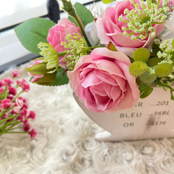 再々販】秋たっぷりナチュラルboxアレンジ〈アートフラワー〉 アート