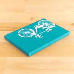ファブリックパネル・ファブリックボード - 『自転車に乗って』 4枚目の画像