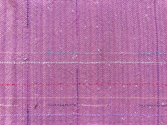 【手作りキット】手織り ブックカバー（ピンク） 4枚目の画像