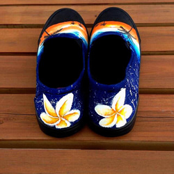 Hawaiian painting shoes 2枚目の画像