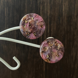 CHIGIRI　ショコラローズのイヤリング 3枚目の画像