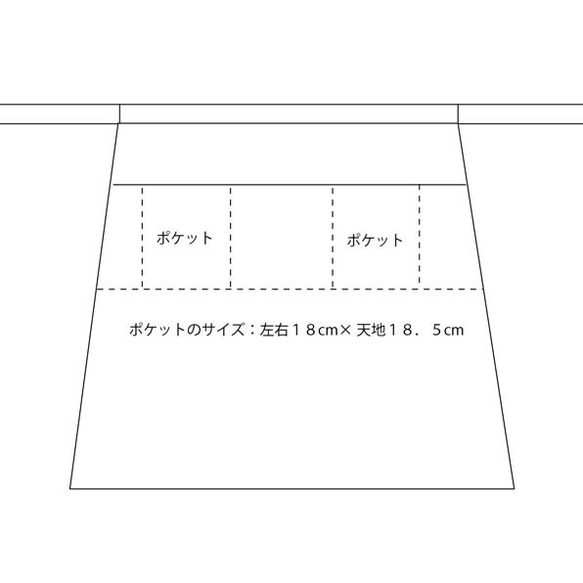 アフリカンプリント　サロンエプロン 4枚目の画像