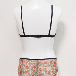 flower chiffon bra 10枚目の画像