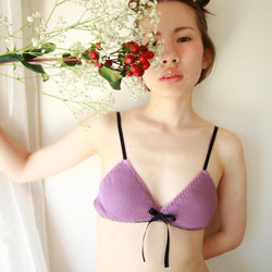 waffle bra & panties set 4枚目の画像