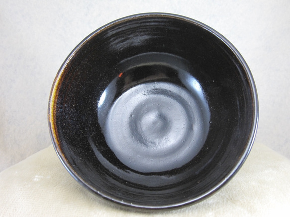 陶器にゅうめんどんぶり 黒天目（再販） 3枚目の画像